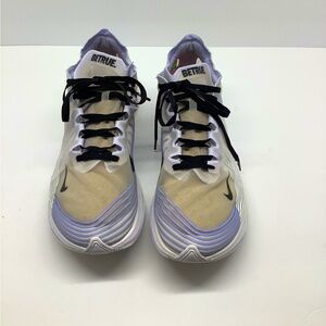 Nike Zoom Fly SP “Be True” sneakers. Men size 11 /white/black-palest Purple